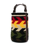 oversized knitted bucket bag