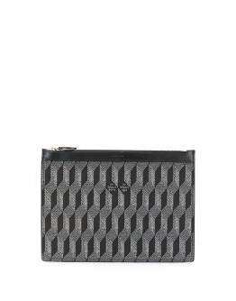 geometric print make-up bag