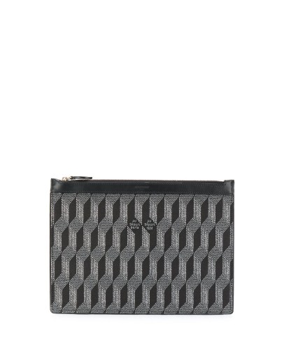 geometric print make-up bag