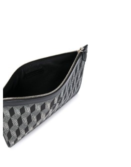geometric print make-up bag