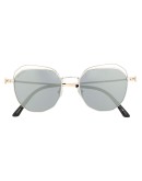 round-frame sunglasses