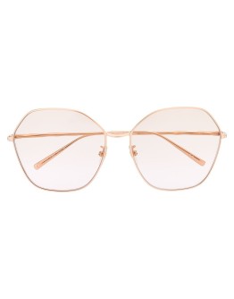 oversize tinted sunglasses