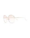 oversize tinted sunglasses