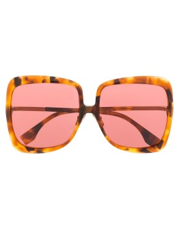 oversized square-frame sunglasses 
