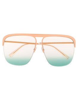 rose-gold gradient sunglasses