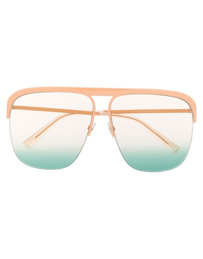 rose-gold gradient sunglasses