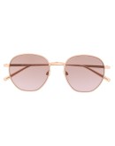 tinted round-frame sunglasses