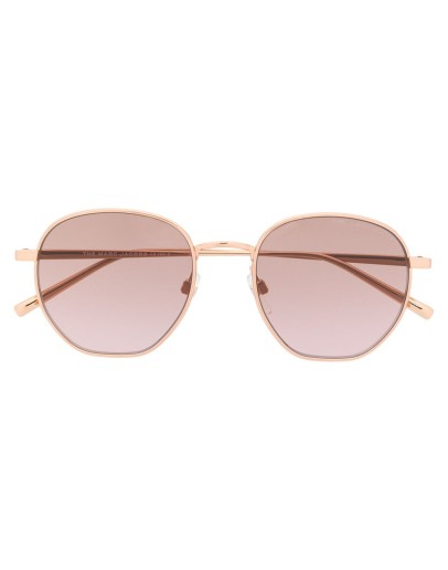 tinted round-frame sunglasses
