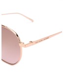 tinted round-frame sunglasses