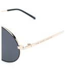 oval-frame sunglasses