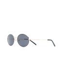 oval-frame sunglasses