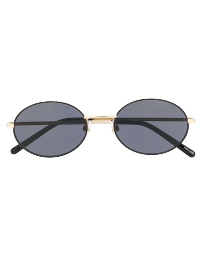 oval-frame sunglasses