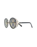 Andie round-frame sunglasses