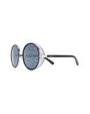 round monogram-lenses sunglasses