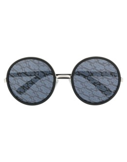round monogram-lenses sunglasses