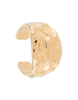 chunky hammered bracelet