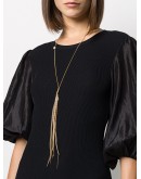 long fringe necklace