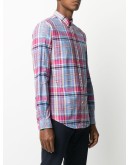 logo check long-sleeve shirt