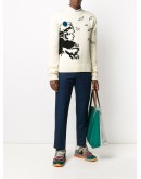 intarsia-knit jumper