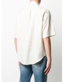 striped short-sleeve shirt