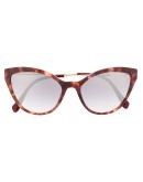 cat-eye tortoiseshell sunglasses
