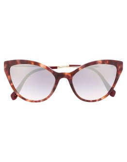 cat-eye tortoiseshell sunglasses