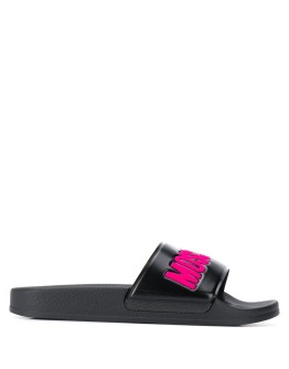 logo-print pool slides