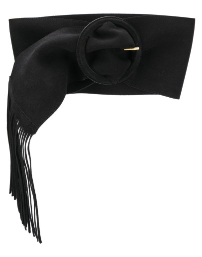 fringe detail belt