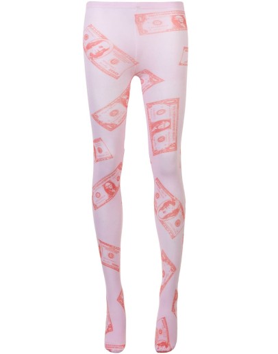 graphic print tights