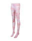 graphic print tights