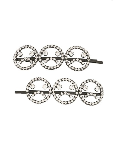 sad emoji hair pins