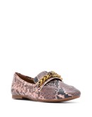 Chelsea snakeskin print loafers