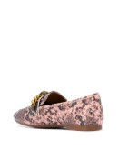 Chelsea snakeskin print loafers
