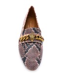 Chelsea snakeskin print loafers