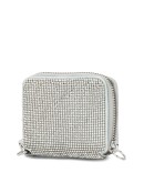 rhinestone-embellished shoulder bag