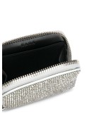 rhinestone-embellished shoulder bag