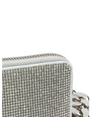 rhinestone-embellished shoulder bag