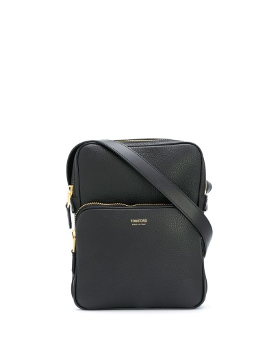 gold-tone logo shoulder bag