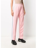 pink logo-print track pants