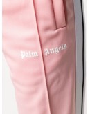 pink logo-print track pants