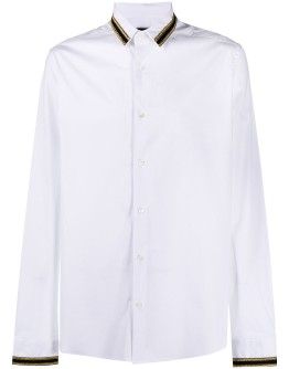 golden-trim longsleeved shirt