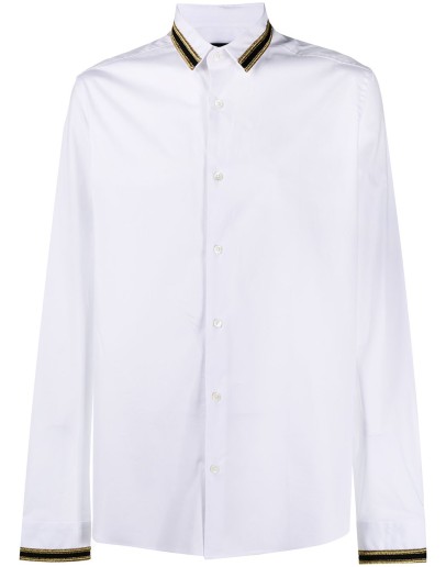 golden-trim longsleeved shirt