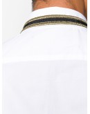 golden-trim longsleeved shirt