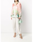 long-sleeve printed shirt