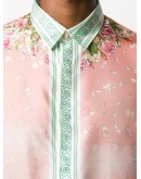 long-sleeve printed shirt