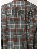  Life on Mars checked shirt 