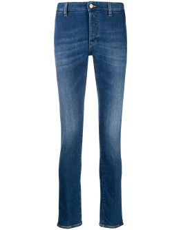 mid-rise skinny jeans