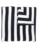 striped wool scarf