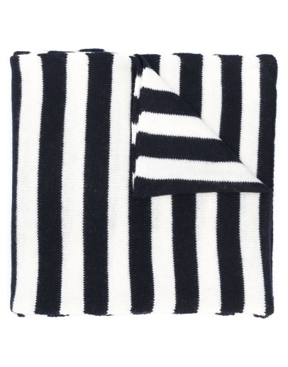 striped wool scarf