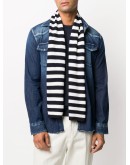 striped wool scarf